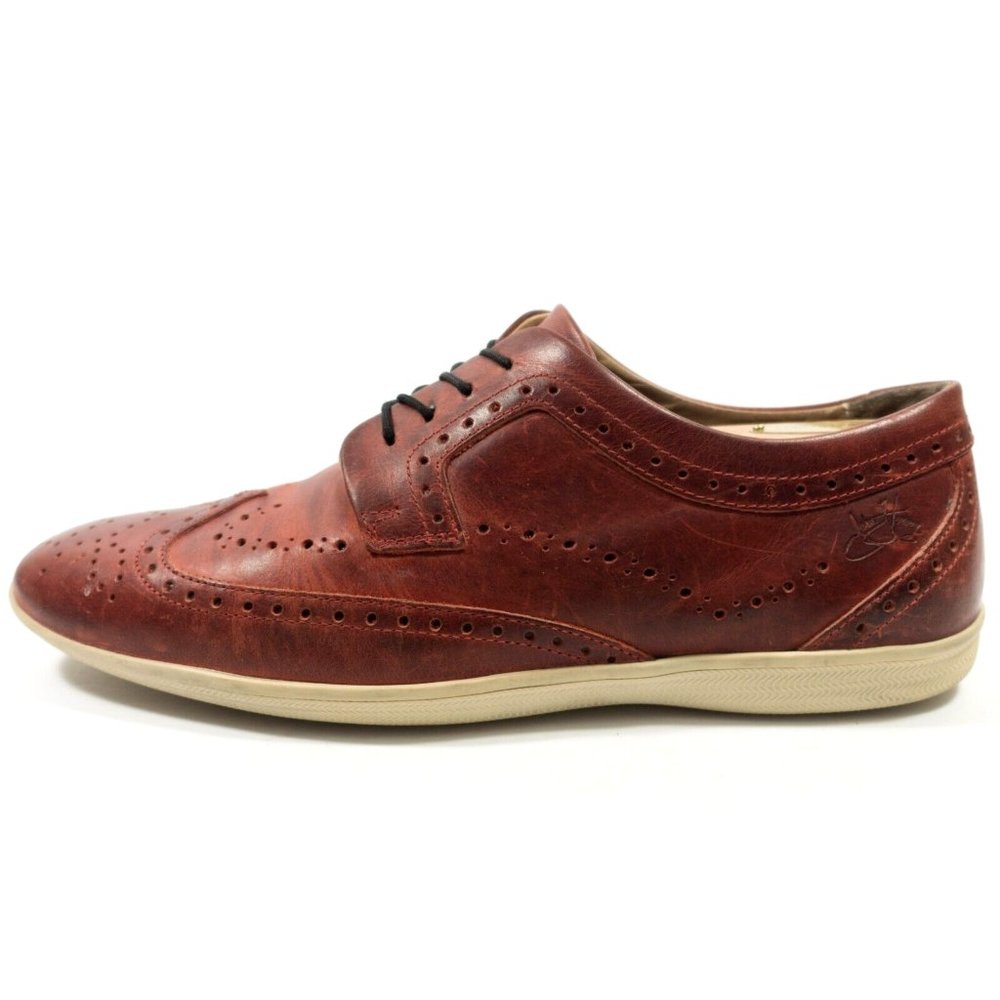 John Fluevog Flight BLQ Lace Up Brogue Sneakers - Men's Size 7